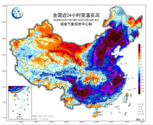 降温超20℃、多地大风破纪录、沙尘越过长江，天气太复杂！这些地方还有暴雪大暴雪